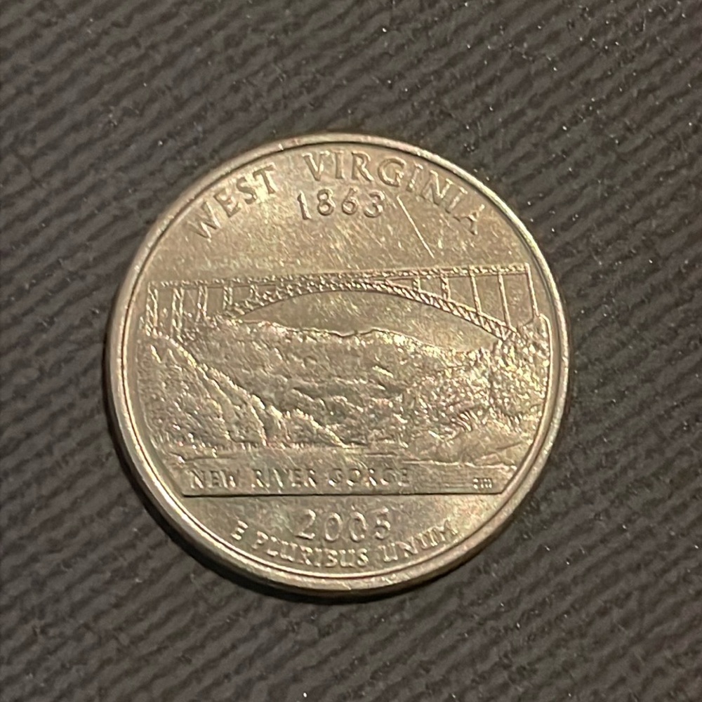 West Virginia 2005 quarter coin